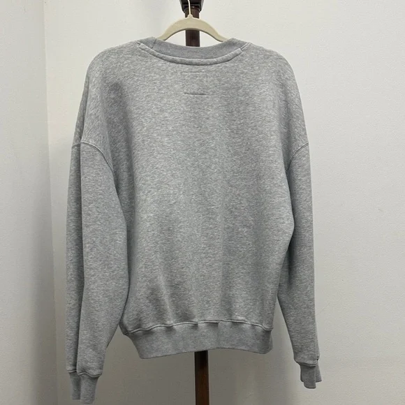 Hollister Rutgers Gray Crewneck Sweater - Picture 3 of 3